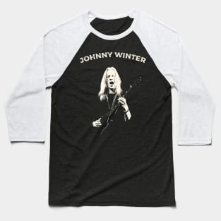 Johnny Winter Baseball T-Shirt